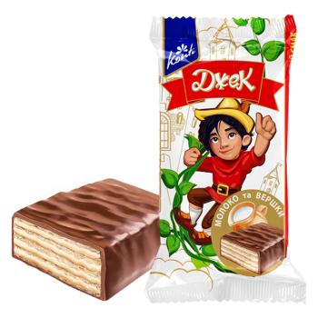 Цукерки Konti Джек молоко і вершки 290г
