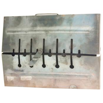 Barbecue Case 2mm thick for 6 skewers - buy, prices for Supermarket "Kharkiv" - photo 2