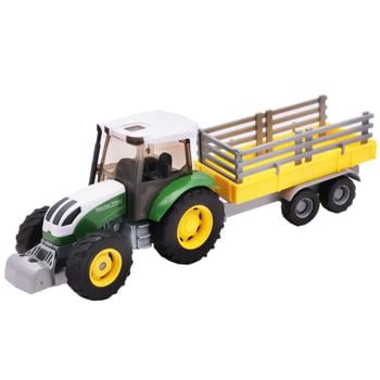 One Two Fun Tractor and Trailer Toy 1:32 - buy, prices for Auchan - photo 4