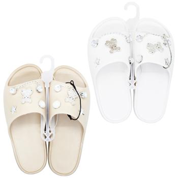 Шльопанці Home Story жіночі р. 36/37-40/41 в асортименті - купити, ціни на Auchan - фото 1