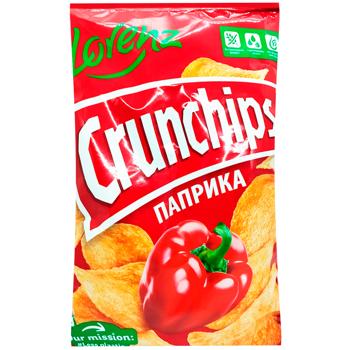 Чипси Lorenz Crunchips Х-Cut паприка 110г - купити, ціни на Чудо Маркет - фото 1
