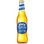 Пиво Peroni Nastro Azzurro Stile Capri светлое фильтрованное 4,2% 0,33л