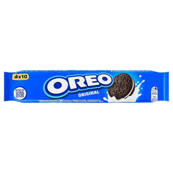 Oreо Biscuits with Cocoa and Vanilla Cream Filling 95g - buy, prices for Ideal - photo 1