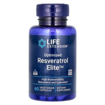 Ресвератрол Life Extension Optimized Resveratrol Elite 60 капсул - купить, цены на - фото 1