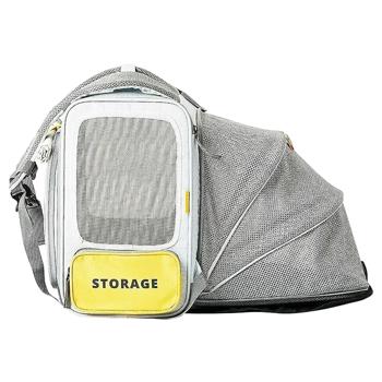 Рюкзак-переноска для собак та котів вагою до 6 кг PETKIT Breezy Zone 35 x 27 x 43 см - купить, цены на MasterZoo - фото 2
