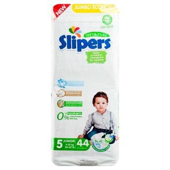 Подгузники Slipers J-205 5 Junior Jumbo 11-25кг 44шт - купить, цены на - фото 6