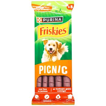 Лакомство для собак Friskies Picnic с говядиной 42г - купить, цены на КОСМОС - фото 1