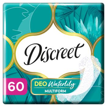 Прокладки щоденні Discreet Deo Waterlily мультиформ 60шт - купити, ціни на Таврія В - фото 2