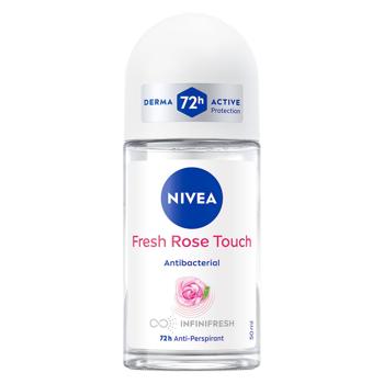 Антиперспирант шариковый Nivea Свежое прикосновение розы 50мл - купить, цены на - фото 2