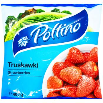 Полуниця Poltino швидкозаморожена 400г - купити, ціни на МегаМаркет - фото 1