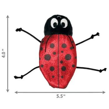 Kong Refillables Ladybug Cat Toy with Catnip 10.2x14cm - buy, prices for MasterZoo - photo 3