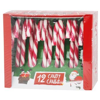 Becky's Set of Christmas Candy Canes 12pcs 144g - buy, prices for NOVUS - photo 1