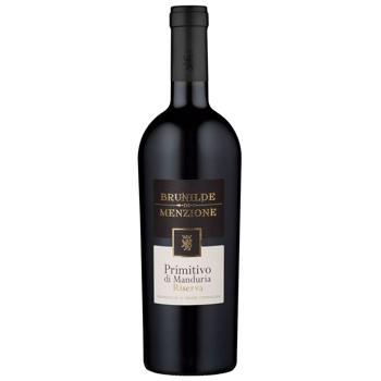 Brunilde di Menzione Primitivo di Manduria DOC Riserva Semi-Dry Wine 14.5% 0.75l