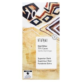 Chocolate black Vivani 70% 100g Germany - buy, prices for Za Raz - photo 1