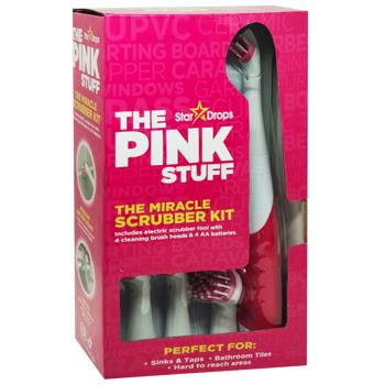 Щетка для уборки Pink Stuff + 4 насадки - купить, цены на - фото 3