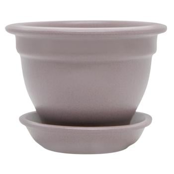 Violet Gloss Amethyst Flowerpot - buy, prices for MegaMarket - photo 1