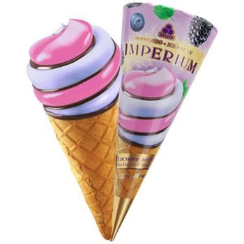 Rud Imperium Blueberry-blackberry Ice Cream 100g - buy, prices for Supermarket "Kharkiv" - photo 1