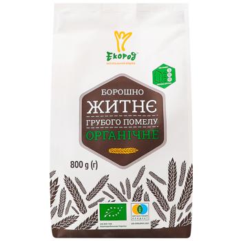 Ecorod Organic Rye Flour 800g - buy, prices for - photo 2