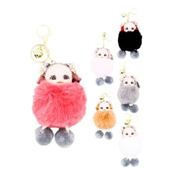 Zed Girl with Hairstyle Keychain Toy 12cm