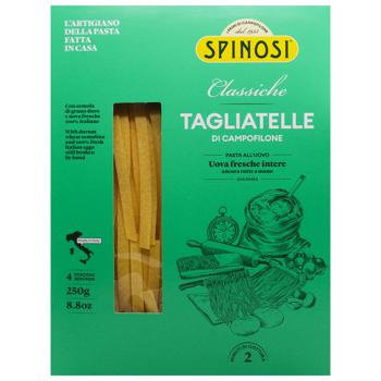 Макаронные изделия Spinosi Tagliatelle яичные 250г - купить, цены на WINETIME - фото 2