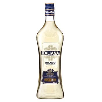 Вермут Italiana Bianco белый десертный 14,5% 1л - купить, цены на NOVUS - фото 1