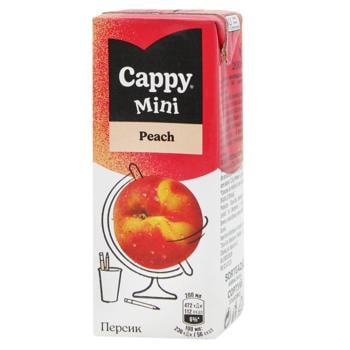 Нектар Cappy Mini персик 200мл - купить, цены на - фото 1