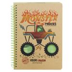 Bourgeois Monster Trucks Checkered Notebook В6 80 sheets