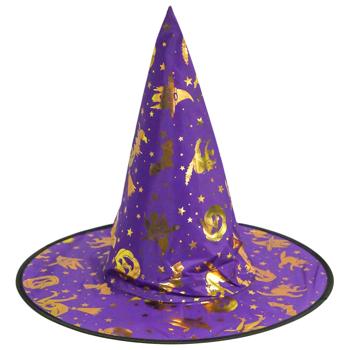 Украшение для праздника Carnival Шляпа ведьмы в ассортименте - купить, цены на ULTRAMARKET - фото 2
