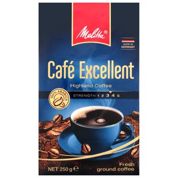 Кофе Melitta Excellent молотый жареный 250г - купить, цены на Эпицентр FOOD - фото 1