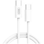 Кабель XO NB-Q259 USB Type-C 60W 1м White