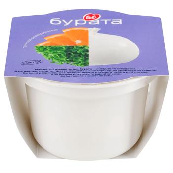 Сыр Lel Буррата мягкий подплавленный в рассоле 50% 230г - купить, цены на МегаМаркет - фото 4