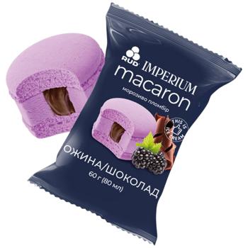Rud Imperium Macaroon Bilberry-chocolate Ice cream 60g - buy, prices for Za Raz - photo 1
