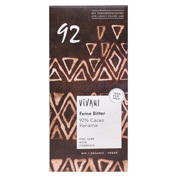 Шоколад чорний  Vivani Organic 92% какао 80г - купити, ціни на Grono - фото 1