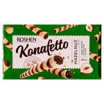 Roshen Konafetto Waffle Tubes with Nut Filling 140g