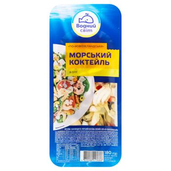 Морский коктейль Водний Світ по-новозеландськи 180г - купити, ціни на Восторг - фото 1
