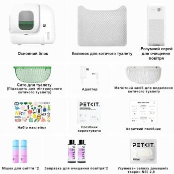 Petkit Pura Max 2 Self-Cleaning Cat Litter Box 60x58x53cm - buy, prices for MasterZoo - photo 3
