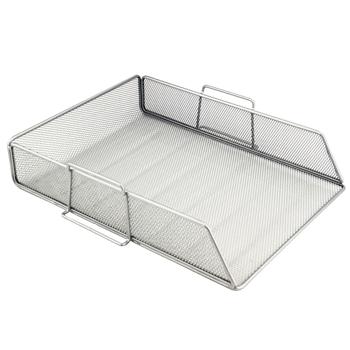 Axent Silver Horizontal Metal Tray 80x280x340mm - buy, prices for METRO - photo 1