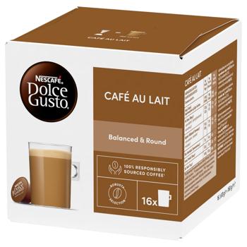 NESCAFÉ® DOLCE GUSTO® Café au Lait Coffee Capsules 10g*16pcs - buy, prices for NOVUS - photo 3