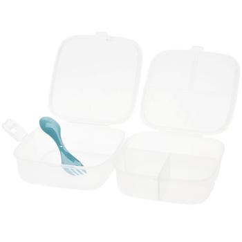 Lunchbox 2 Compartments with Spoon and Fork in assortment - buy, prices for Auchan - photo 2