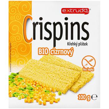 Extrudo Crispins Organic Crisps with Chickpea 100g - buy, prices for Auchan - photo 2