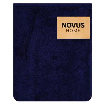 Рушник Novus Home махровий темно-синій 500г/м2 50х90см - купити, ціни на NOVUS - фото 1