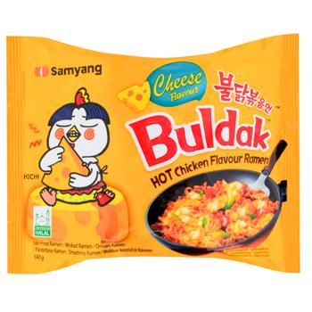 Рамен Samyang зі смаком курки та сиру гострий 140г
