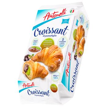 Antonelli Croissants with Pistachio and Chocolate Cream 225g - buy, prices for Supermarket "Kharkiv" - photo 1