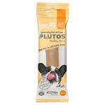 Ласощі для собак кісточка сирна Plutos, розмір M - арахісове масло
