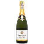 Grandial Blanc de Blancs Demi-Sec White Semidry Sparkling Wine 11% 0.75l