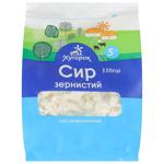 Сир кисломолочний Хуторок зернистий 5% 330г