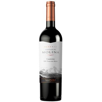 Вино Castillo De Molina Carmenere красное сухое 0,75л - купить, цены на КОСМОС - фото 2