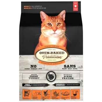 Oven-Baked Tradition Dry Food with Turkey for Adult Cats 4.54kg - buy, prices for MasterZoo - photo 4