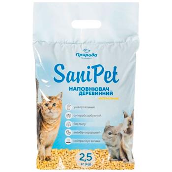 Priroda Sani Pet Universal Wooden Litter 2.5kg