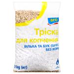 Щепа для копчения Aro ольха и бук 50/50 без коры 2кг